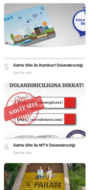 Dolandırıcılık Haberleri Screenshot 2