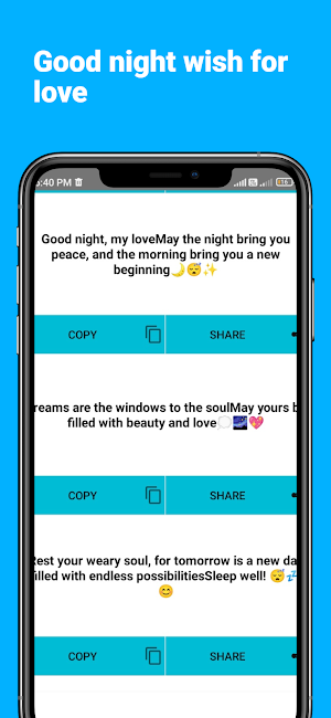 Good Night Wish For Love Screenshot 2