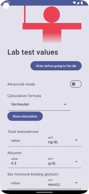 Better Testosterone Calculator Screenshot 0