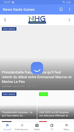 News Haute Guinee Screenshot 1