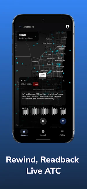 Aviscript: Replay Live ATC Screenshot 0