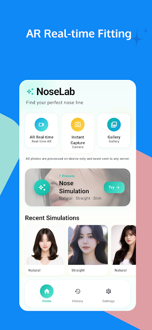 NoseLab - Nose Simulation Screenshot 1