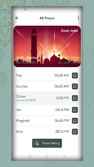 Prayer Times: Ramadan 2024 Screenshot 2