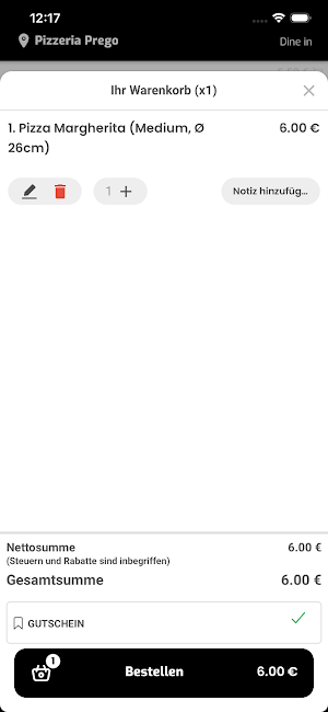 Pizzeria Prego Screenshot 3