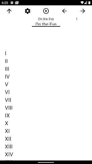 Book, On the Eve Screenshot 0