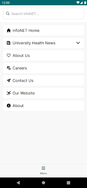 infoNET by UHTX Screenshot 1