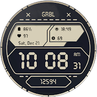 GRBL Digital Two Watch Face