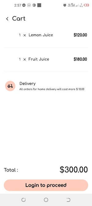 Indho Snacks Screenshot 0