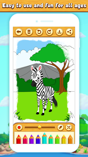 Animal Coloring Book & Drawing Screenshot 2