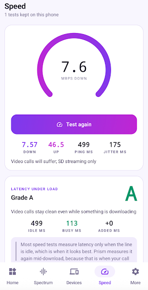 Prism: Wi-Fi Analyzer Screenshot 3