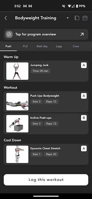Body Torque Online Coaching Screenshot 0