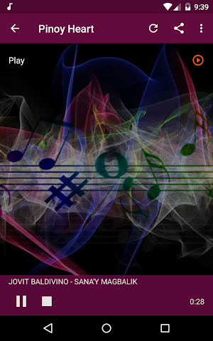 Philippines Online Radio - Pinoy Music For OFW Screenshot 2