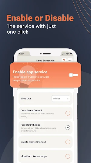 Keep Screen ON Longer Time Screenshot 2