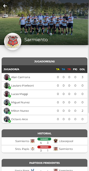 Liga El Pampa Screenshot 1