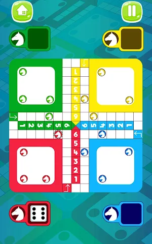 Petits chevaux : Small horses board game Screenshot 0