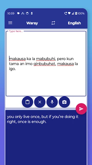 Waray English Translator Screenshot 3