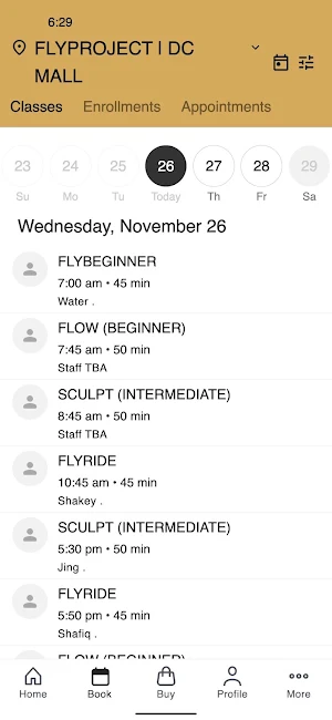 FLYPROJECT MY Screenshot 1