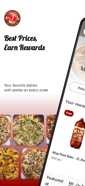 Mr J's Take and Bake Pizza Screenshot 0