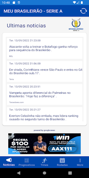 Brasileirão Serie A 2023 Screenshot 0