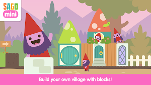 Sago Mini Village Blocks Screenshot 1