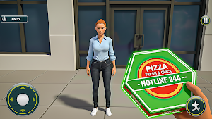 Pizza Delivery: Cycle Rider 3D Screenshot 3
