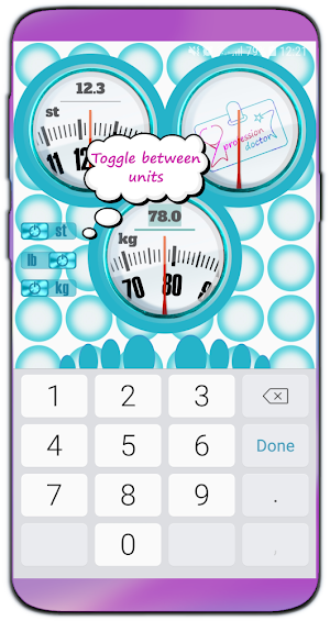 Body Weight Unit Converter Screenshot 3