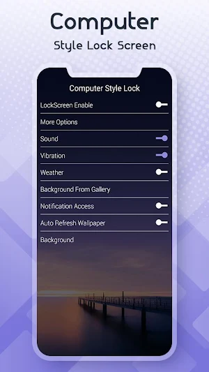 Computer Style Lock Screen 2021 Screenshot 1