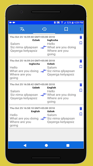 O'Zbekcha Inglizcha Tarjimon Screenshot 3
