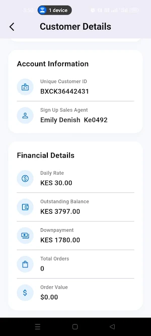 Bboxx Portfolio Management Screenshot 3