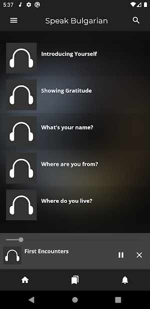 Fast - Speak Bulgarian Language Screenshot 0