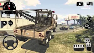 Tow Truck 2021 Offroad 4x4 hill drive Sim Screenshot 3