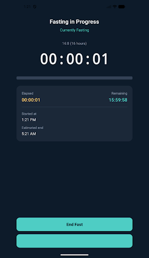 Fasting Timer Screenshot 3