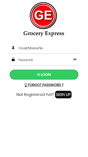 Grocery Express Manipal Screenshot 1
