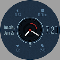 Hybrid watch face H1