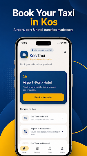 Kos Taxi - Book a Ride Screenshot 0