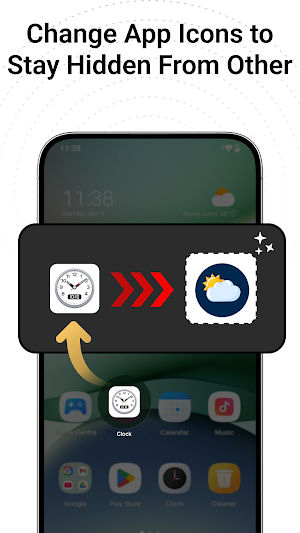 Clock Vault - Gallery Lock Screenshot 3