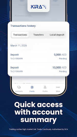 Kira Financial Screenshot 2