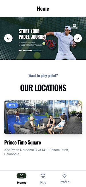 Infinity Padel Screenshot 0