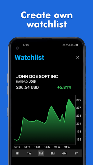 US Stocks : Stock Manger app USA Screenshot 1