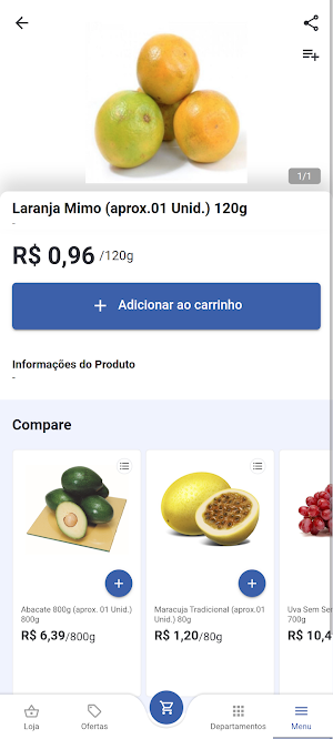 Nobre Supermercados Screenshot 1