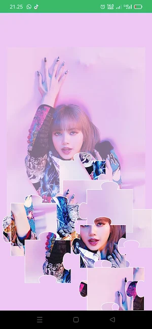 Lisa Game Puzzle Jigsaw Nice Screenshot 3