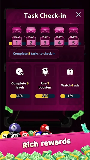 Pocket Rush Billiards Screenshot 3
