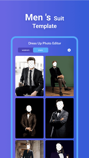 Dress Up Photo Editor - Suit Screenshot 1
