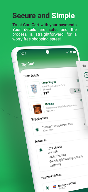 CareCart Screenshot 2