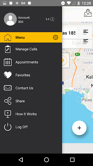 Ermis TAXI Athens Screenshot 2