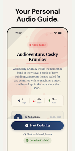 Český Krumlov Audio Guide Screenshot 1