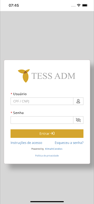 Tess ADM Screenshot 1