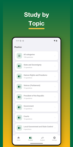 Konstitucijos egzaminas Screenshot 3