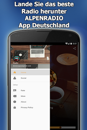 ALPENRADIO Online Kostenlos Deutschland Screenshot 2
