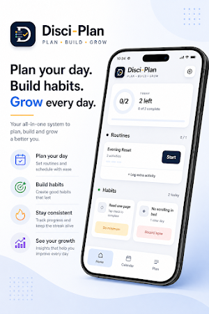 Disci-Plan Screenshot 1